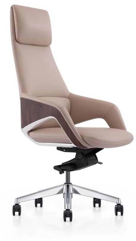 office chairs in brown color