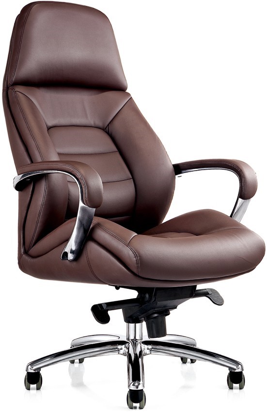 office chair in brown color