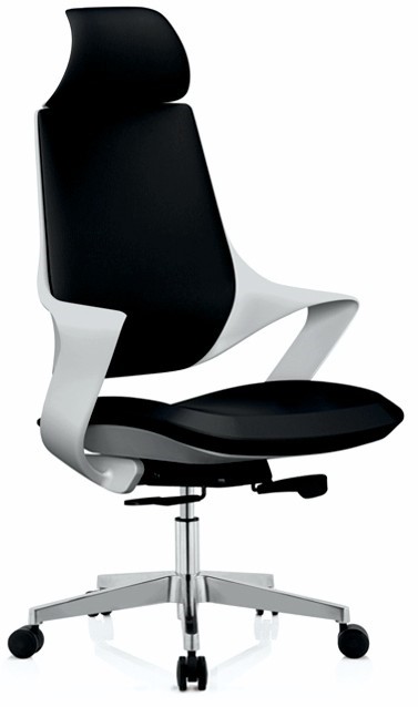 office chair in black and white color