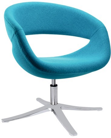 lounge chair ciaz in blue color with modern design