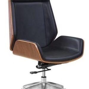 lounge chair lawson hb in black and brown color