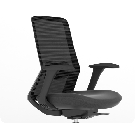 view of office chair from different sides