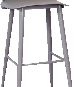 high counter chair on blue color